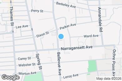 Map image of the property - 412 Bellevue Ave