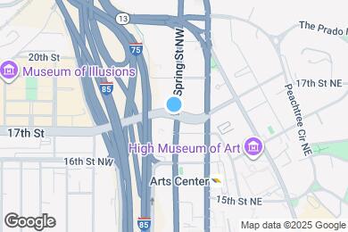 Map image of the property - 390 17th St NW