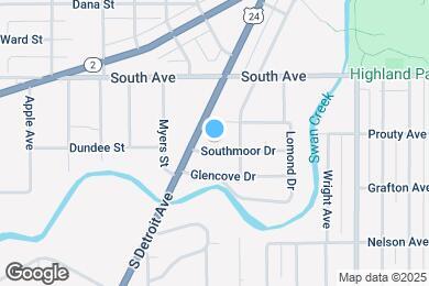 Map image of the property - 2024 Southmoor Dr