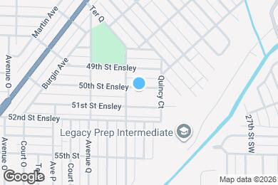 Map image of the property - 1761 50th St Ensley