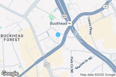 Map image of the property - 3324 Peachtree Rd