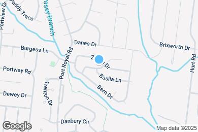 Map image of the property - 1721 Freiburg Dr