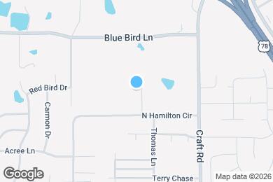 Map image of the property - 7501 Mary Dr