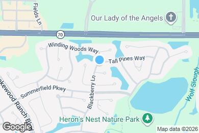 Map image of the property - 6223 Blackberry Ln