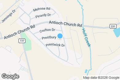 Map image of the property - 24 Prestbury Dr