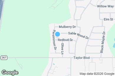 Map image of the property - 2312 Redbud Dr