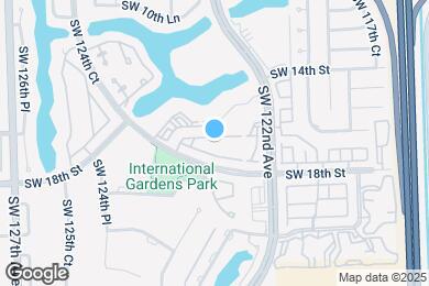 Map image of the property - 12229 SW 16th Terrace