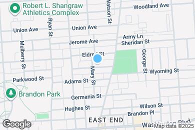 Map image of the property - 351 Lyons Ave