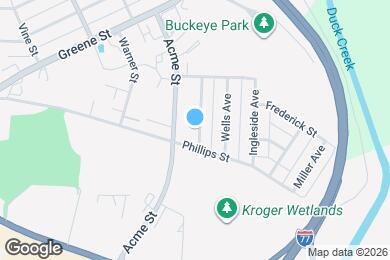 Map image of the property - 121 Woodland Ave