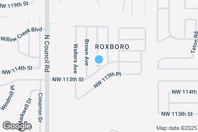 Map image of the property - 11400 Wallace Ave