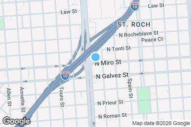 Map image of the property - 2217 N Miro St