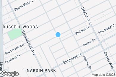Map image of the property - 4203 Cortland St