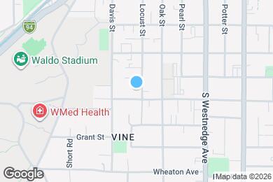 Map image of the property - 718 Locust St