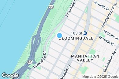 Map image of the property - 328 W 101st St