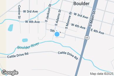 Map image of the property - 400 S Adams St