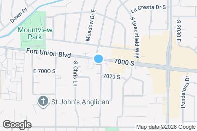 Map image of the property - 6988 S Brookhill Dr