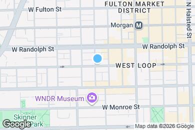 Map image of the property - 855 W Madison St