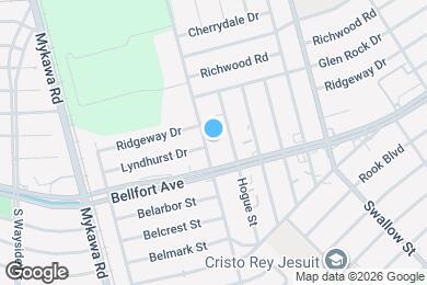 Map image of the property - 6545 Northdale St