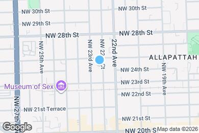 Map image of the property - 2416 NW 22nd Ct