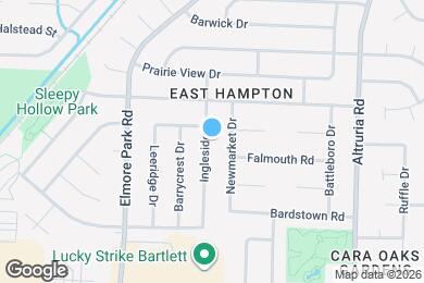 Map image of the property - 3104 Ingleside Dr
