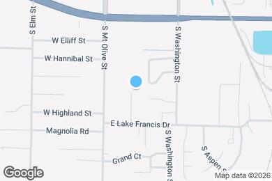 Map image of the property - 2041 Wood Tree Ct