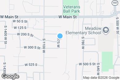 Map image of the property - 235 S 975 W St