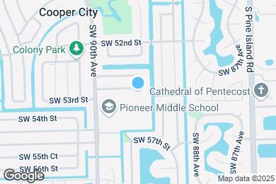 Map image of the property - 8950 SW 53rd St