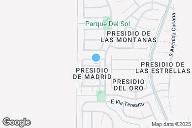 Map image of the property - 50 W Camino Rancho Palomas