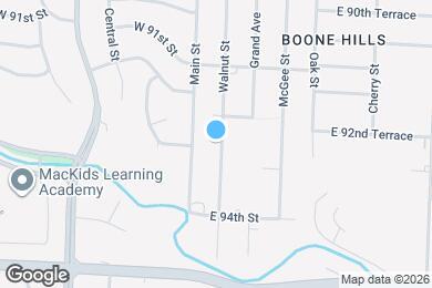 Map image of the property - 9242 Walnut St