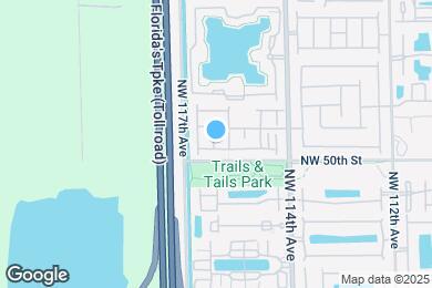 Map image of the property - 11591 NW 50th Terrace