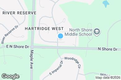 Map image of the property - 1042 S Imperial Dr
