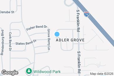 Map image of the property - 3336 Spring Wind Ln