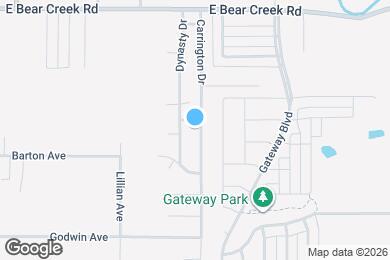 Map image of the property - 1905 Carrington Dr