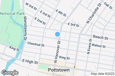 Map image of the property - 151 N Hanover St