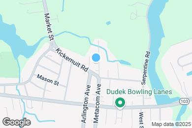 Map image of the property - 259 Metacom Ave