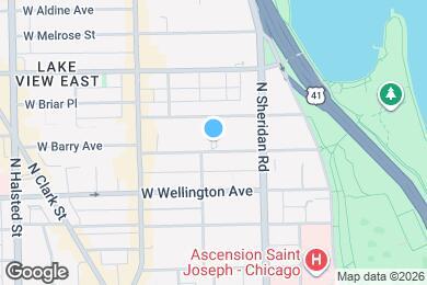 Map image of the property - 448 W Barry