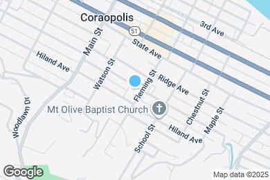 Map image of the property - 1054 Vance Ave