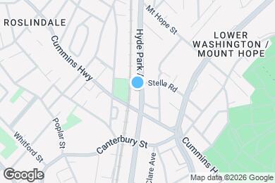 Map image of the property - 565 Hyde Park Ave