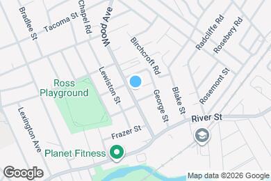 Map image of the property - 274 Wood Ave