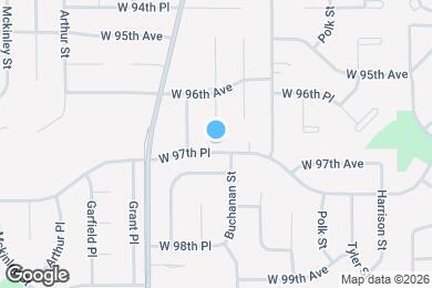 Map image of the property - 9652 Johnson St