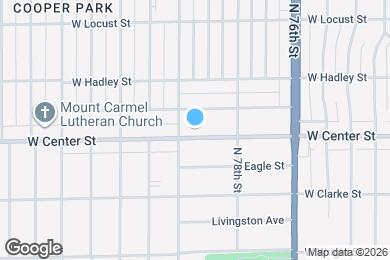 Map image of the property - 7914 W Center St