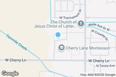 Map image of the property - 5124 W Milliron Dr