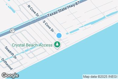 Map image of the property - 907 S Cove Dr