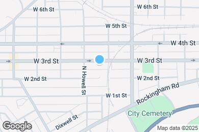 Map image of the property - 1819 W 3rd St