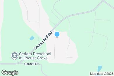 Map image of the property - 1009 Butterfly Cove Way