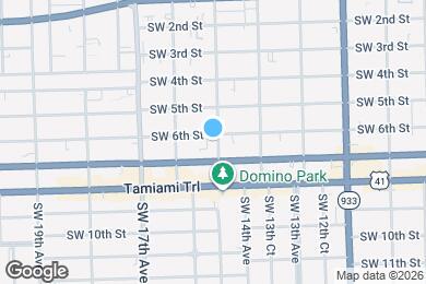 Map image of the property - 608 SW 15th Ave