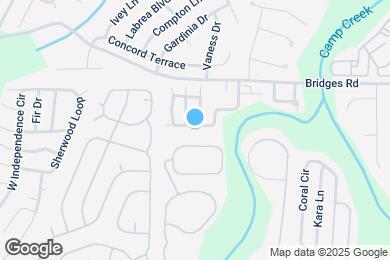 Map image of the property - 203 London Dr