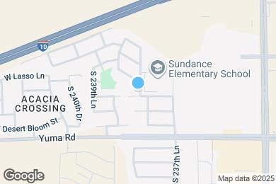 Map image of the property - 23854 W Hadley St