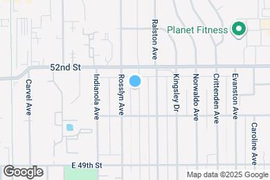 Map image of the property - 5144 Primrose Ave