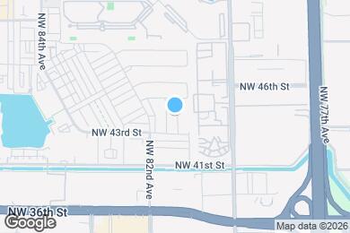 Map image of the property - 4386 NW 80th Ct